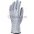 Munkavédelmi  Szerelőkesztyű szürke kopásálló anyag, PU mártott, vágásbiztos 1CRAG09  9/L