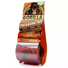   Gorilla  Packing Tape Ragasztószalag, adagolóval 72mm/18m 3044800