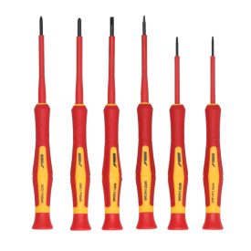   Dedra 06B040 Csavarhúzó készlet 6 részes szigetelt 1000V, TPR gumi markolat, S2 acél