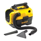 DeWalt  DCV584L-QW Akkus/hálózati porszívó, száraz-nedves 18V akku és töltő nélkül L-osztály 7,5L
