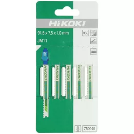   Hikoki  750040 Dekopírfűrészlap JM11 91,5/65mm/11-14tpi FÉM  /5db
