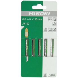   Hikoki  750036 Dekopírfűrészlap JW10C 76/54mm/18tpi FA  /5db