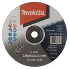 Makita  B-14582 Tisztítótárcsa  ALU, 230x22,23mm, 6,0mm vastag