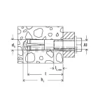 Fischer  90162 Fémdübel M12 (50)