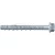 Fischer  536865 UltraCut Betoncsavar FBS II 10x160 105/95/75 US (50)