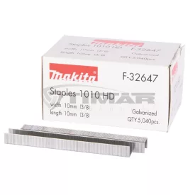   Makita  F-32647  Kapocs 10x10 mm fényes  DST220/DST221 5000 db