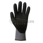 Munkavédelmi  Kesztyű Eurolite 15N600 fekete nitril mártott 1NIHG09  9/L