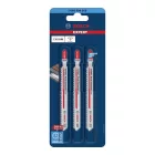 Bosch 2608900566 Szúrófűrészlap T301CHM Clean for Solid Surface 3db  (2608667450)