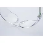 Munkavédelmi  Szemüveg PHI víztiszta, UV védelem, sárga szárvég  6PHI0