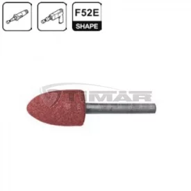   Csapos csiszolókő, hengeres-hegyes rózsaszín 12x20x6mm 010402-0312