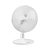 Descon  DA-0902 Asztali ventillátor 9˝ fehér 25W, 2 sebességes