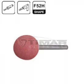   Csapos csiszolókő, kúpos-gömbölyű rózsaszín 15x6mm 010402-0314