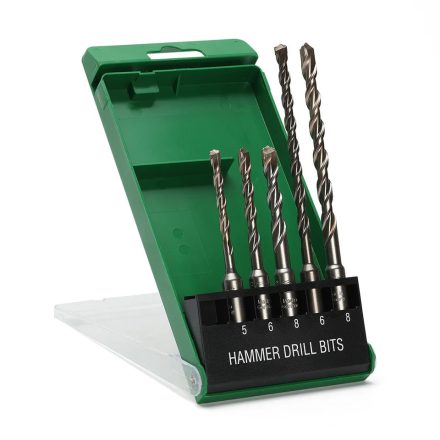 Hikoki  782530 2-élű  Fúrószár készlet SDS PLUS TCT, 5 db-os