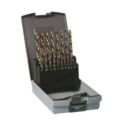 Hikoki  780698 Fémfúrószár készlet  HSS-co 1-10mm x0,5 19db-os