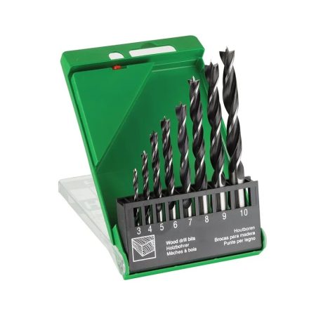 Hikoki  781982 Fafúrószár (spirál)  készlet  3-10mm 8db