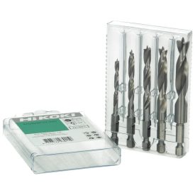   Hikoki  781983 Fafúrószár (spirál)  készlet  4-10mm 1/4" (hatlapú)  5db