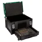 Hikoki  40030037 Hitbox IV  szivacsbéléssel +100 db-os tartozékkészlet  400x300x315mm
