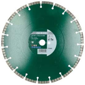   Hikoki  773003 Gyémánt vágótárcsa szegmentált (11,5mm) UNIVERZÁLIS 350x25,4mm