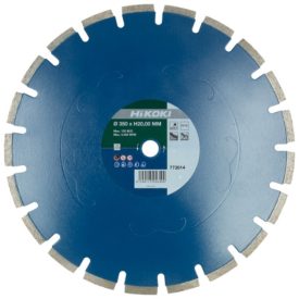   Hikoki  773012 Gyémánt vágótárcsa szegmentált (10mm) BETON/TÉGLA/GRÁNIT 300x20x10mm