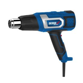   Dedra DED7977 Hőlégfúvó 2 fokozat (60-350/60-600°C), hőszabályzóval  2000W
