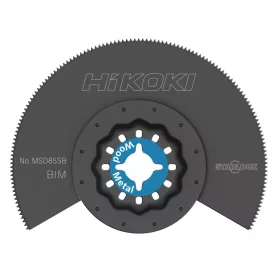   Hikoki  782724 Kör szegmens fűrészlap MSD85SB 85x0,9mm/18tpi FA/SZENDVICSPANEL/LAMINÁLT
