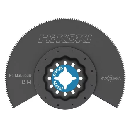 Hikoki  782724 Kör szegmens fűrészlap MSD85SB 85x0,9mm/18tpi FA/SZENDVICSPANEL/LAMINÁLT