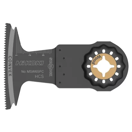 Hikoki  782738 Multiszerszám merülőfűrészlap MSW65PC 65x40x0,6mm/20tpi FA/SZENDVICSPANEL/LAMINÁLT