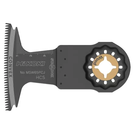 Hikoki  782739 Multiszerszám merülőfűrészlap MSW65PCJ 65x40x0,6mm/14tpi FA/SZENDVICSPANEL/LAMINÁLT