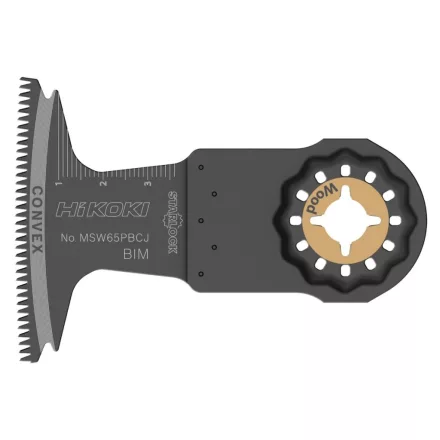 Hikoki  782740 Multiszerszám merülőfűrészlap MSW65PBCJ 65x40x0,6mm/14tpi FA/SZENDVICSPANEL/LAMINÁLT