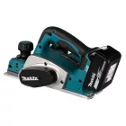 Makita  DKP180RTJ Akkus gyalu 82mm 18V LXT 5,0Ah MAKPAC koffer