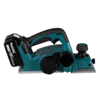 Makita  DKP180RTJ Akkus gyalu 82mm 18V LXT 5,0Ah MAKPAC koffer