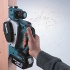 Makita  DKP180RTJ Akkus gyalu 82mm 18V LXT 5,0Ah MAKPAC koffer