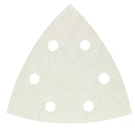   Hikoki  753412 Tépőzáras multicsiszolópapír háromszög, 6furatos FESTÉK/LAKK 94mm/K60  /10db