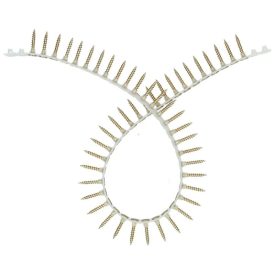   Hikoki  754633 Szalagtáras forgácslemez csavar FÉMHEZ, 4,0x30mm, sárga, horganyzott /1000db