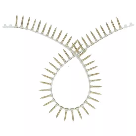   Hikoki  754635 Szalagtáras forgácslemez csavar FÉMHEZ, 4,0x35mm, sárga, horganyzott /1000db