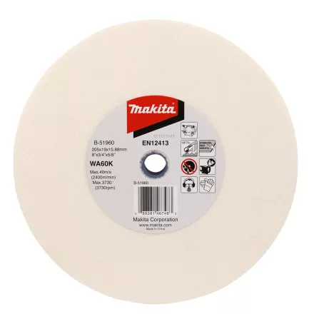 Makita  B-51960 Köszörűkorong WA60 205x19x15,88mm