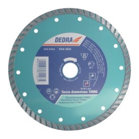   Dedra H1103 Gyémánt vágótárcsa folyamatos TURBO  beton/KŐ/kemény kerámia/gres/vékony KŐ 180x22,2mm