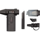 YATO YT-82936 Akkus hordozható légfúvó-porszívó 3 fokozattal, USB-ről tölthető (7,2V)