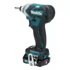 Makita  TD111DSME Akkus ütvecsavarbehajtó 1/4” 12V CXT 4,0Ah koffer