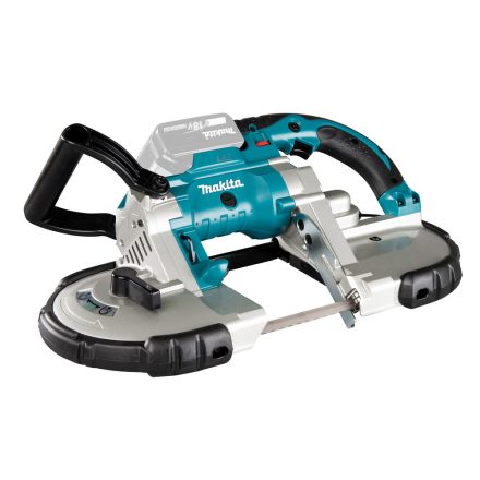 Makita DPB180Z Akkus szalagfűrész 18V akku és töltő nélkül