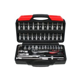   Z-TOOLS Kézi dugókulcs és bitfej készlet 1/4” 46 részes  040106-0350
