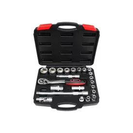   Z-TOOLS Kézi dugókulcs készlet 1/2” 22 részes 10-32mm  040106-0351