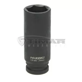  Hikoki  751843 Gépi dugókulcs hosszított 1/2" 27x85mm  6 szögű