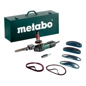   Metabo  BFE9-20 Keskeny szalagcsiszoló +tartozékkészlet 950W  6/13/19x457mm 602244500 acél hordtáska