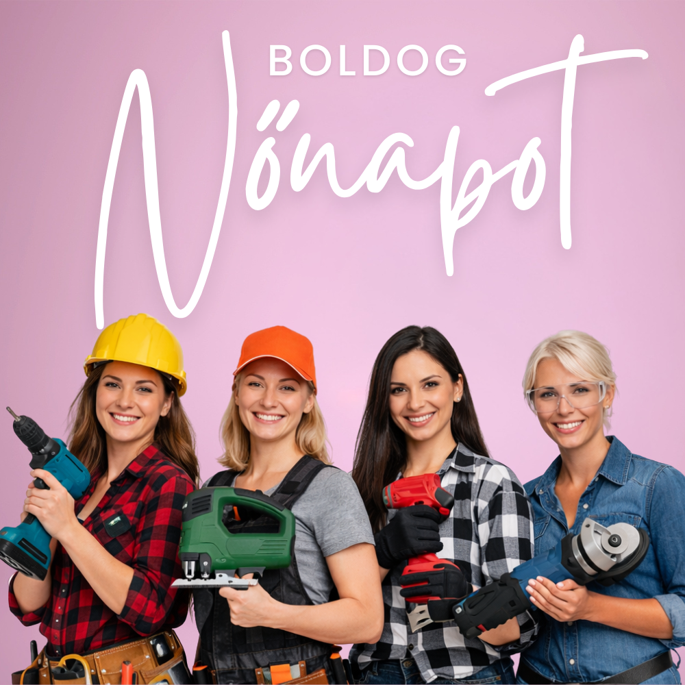 Nők nyomában a szerszámok és a munkavédelem világában